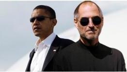 Steve Jobs Meets President Obama