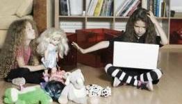 Will video games and make-up replace traditional toys?