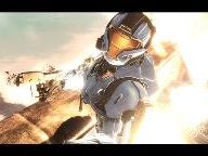 Master Chief on fire