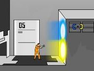 Portal transformed into a Flash game