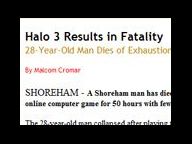 Fake Website Claims Man Died From Halo 3
