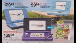 Nintendo 3DS with free $20 gift card at Target this week