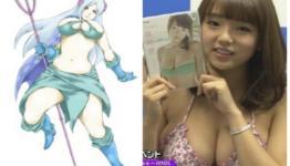 Horrid Art Brought To Life with a Singing Bikini Lady