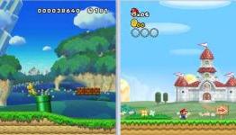 New Super Mario Bros. Mii Screen Shot Comparison