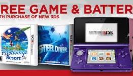GameStop Offering Free 3DS Game and Battery with 3DS System