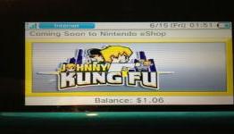 Johnny Kung Fu & Other eShop Games Nearing Release