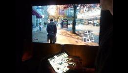 Possible image of the “Watch Dogs” being played with a tablet device, appearing on the Internet