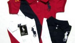 3PCS of Ralph Lauren sash polo boys shirts