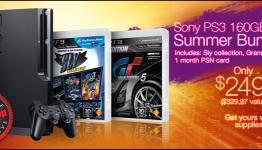 Get a 160GB PS3, Gran Turismo 5 XL, The Sly Collection and PlayStation Plus for $249.99