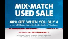 goHastings Buy 4, Save 40% on Used Video Games Today
