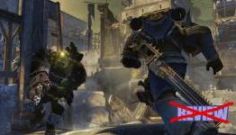 Warhammer 40,000: Space Marine is a game, unfortunately