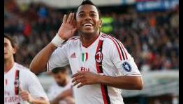 Robinho settled in Italy