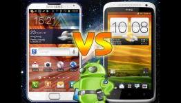 Samsung Galaxy S3 vs. HTC One X