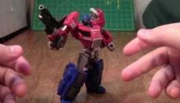 Transformers Fall of Cybertron Optimus Prime Toy Review