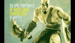 30 Epic Portraits Of Video Game Characters In Battle