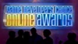Who is a finalist in the Third Annual Game Developers Choice Online Awards?