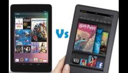 Google Nexus 7 vs. Amazon Kindle Fire