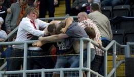 Dundee Utd match with Dinamo Moscow marred by violence