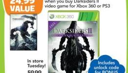 Darksiders II with free guide, NCAA Football 13 and Sleeping Dogs combo at TRU
