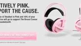 SteelSeries Raising Funds for Breast Cancer Research