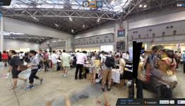 Lain Designer Abe Reveals Comiket 82 in 360-Degree Panoramas