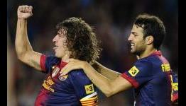 Puyol faces injury lay-off after fracturing cheekbone in win over Osasuna