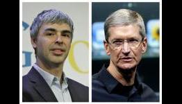 Google, Apple CEOs in secret patent talks