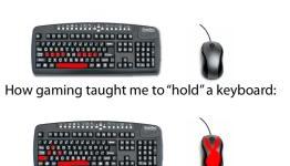 How Gaming Taught Me To “Hold” a Keyboard