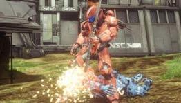 Halo 4 Suppressor Forerunner, Beam Rifle & Bulshot in action