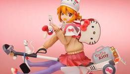 Tachibana Mikan Anime Figure from Hello Kitty to Issho! by Kaitendo
