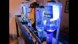 An Arduino Powered Robotic Bartender that can Pour you Different Cocktails!