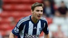West Brom midfielder Zoltan Gera injured while captaining Hungary against Andorra