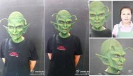 Woman Transforms into a Dragon Ball Villain