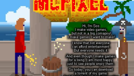 GameZebo: McPixel developer: “deeming Piracy as theft is wrong.” [interview]