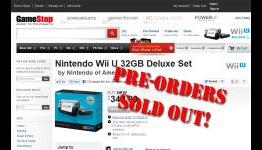 GameStop closes Pre-Orders for Wii U Deluxe Set