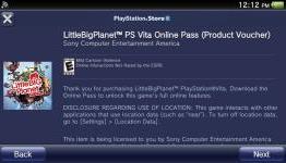 Little Big Planet Online Pass Confusion