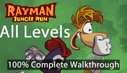 Rayman Jungle Run 100% Complete Walkthrough