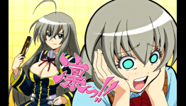 Binbogami ga!/Medaka Box Collaborative Wallpapers Revealed