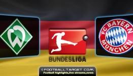 Werder Bremen vs Bayern Munich Bundesliga