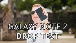 Drop test time! Galaxy Note 2 – will it break or will it bounce?