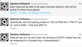 Borderlands 2 Golden Keys Find a New Home On Official Gearbox Twitter Feed