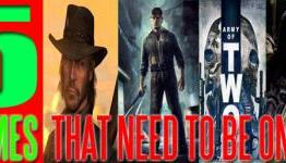 5 Games That Need To Be On PC