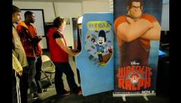 Close up with the Wreck-It Ralph tour featuring Fix-It Felix, Jr. arcade game