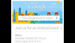 Google Android Event to be hosted on October 29th in New York