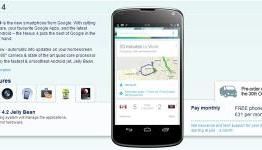 Google Nexus 4 Prematurely Confirmed By Carphone Warehouse