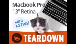 MacBook Pro 13″ Retina Display Late 2012 Teardown