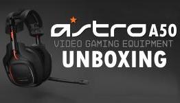 Unboxing and Quick Look at the Astro Gaming A50 Wireless Headset