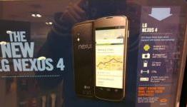 LG Nexus 4 promo materials spotted in Carphone Warehouse retail store