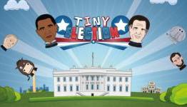 Trade in Campaign Coverage for Arcade Action with Tiny Election on iOS!