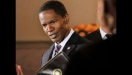 Jamie Foxx Channels President Barack Obama in White House Down Photos